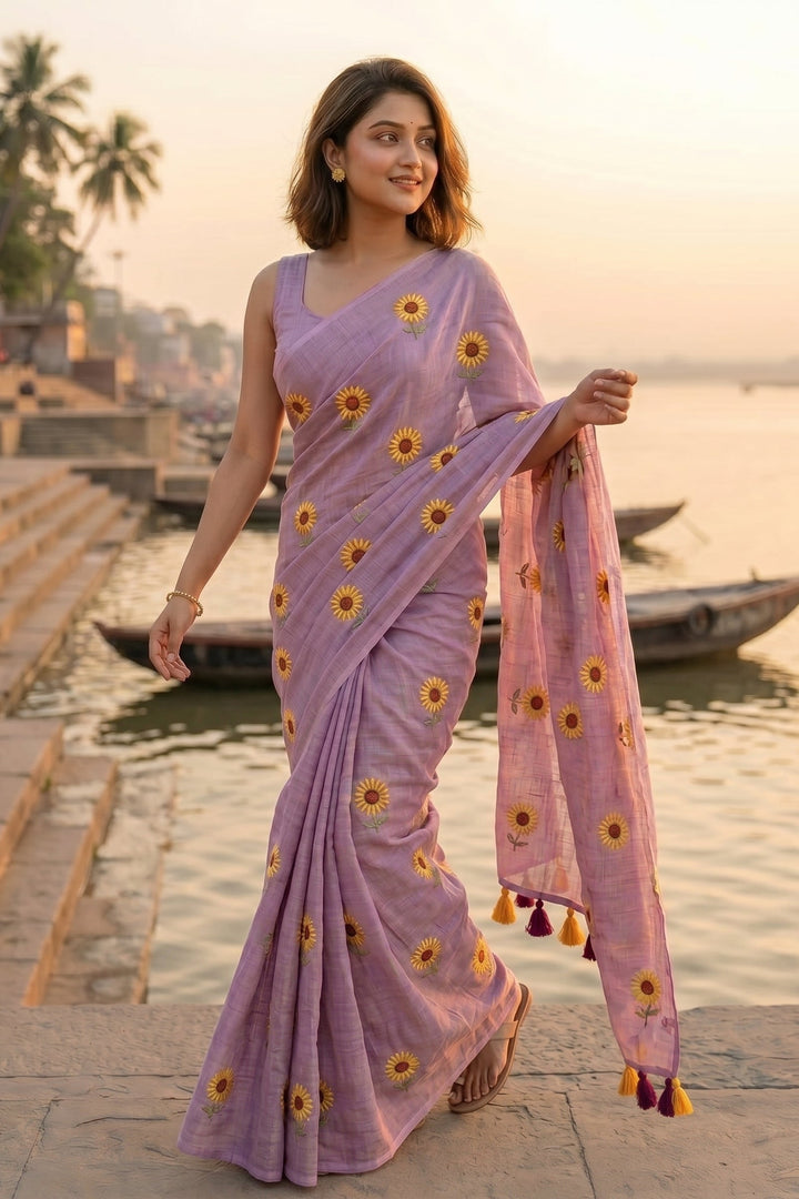 Roudrasmita Mul Cotton Saree