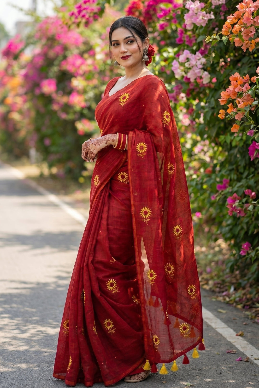 Roudrasmita Mul Cotton Saree