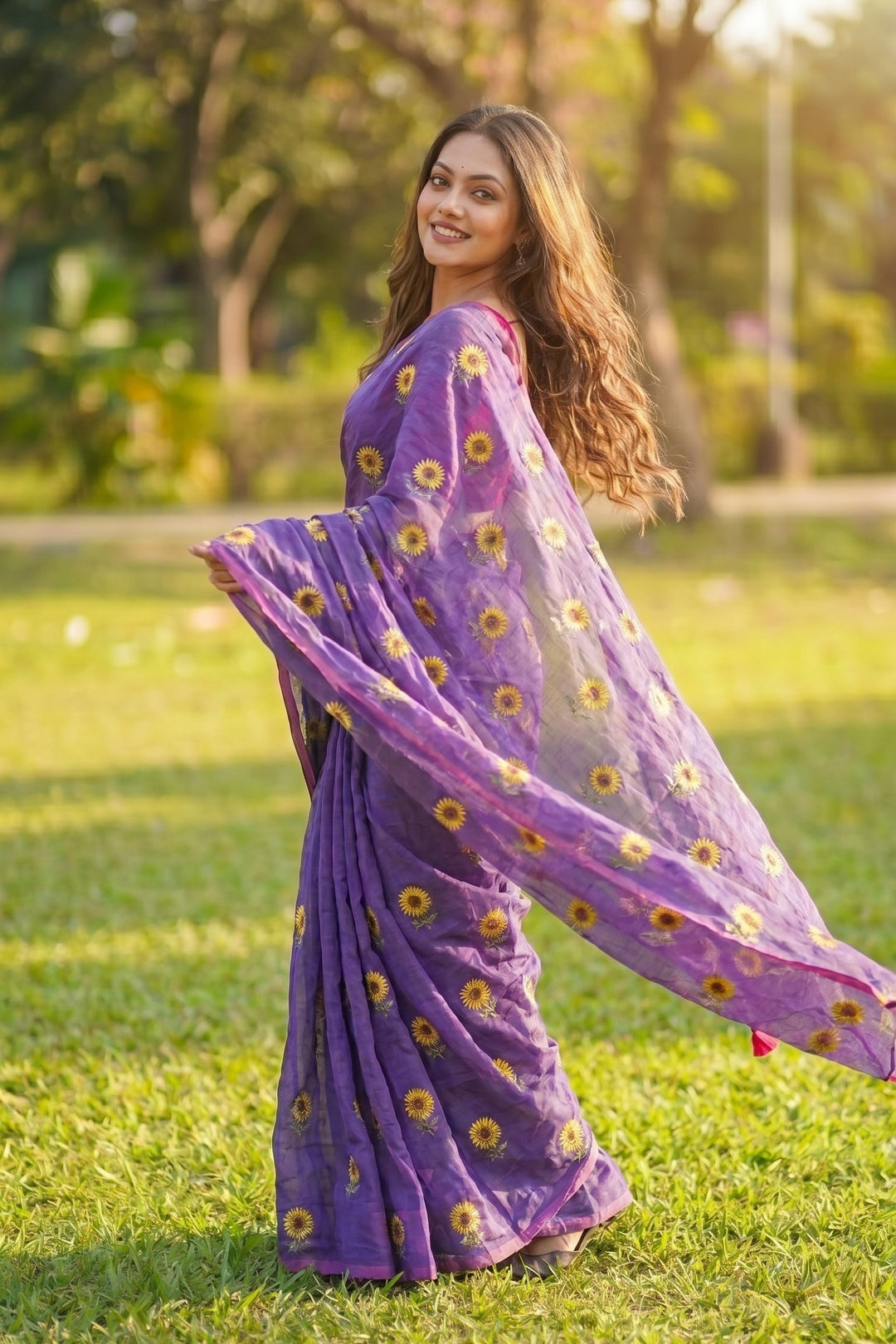 Roudrasmita Mul Cotton Saree