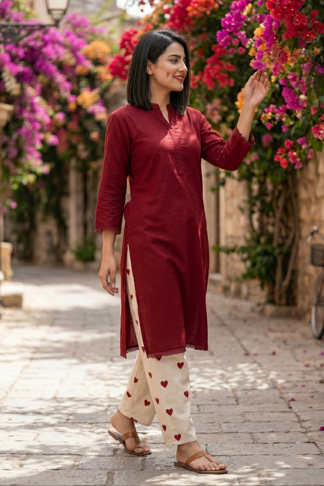 Love In The Air Rayon Co-Ord Sets
