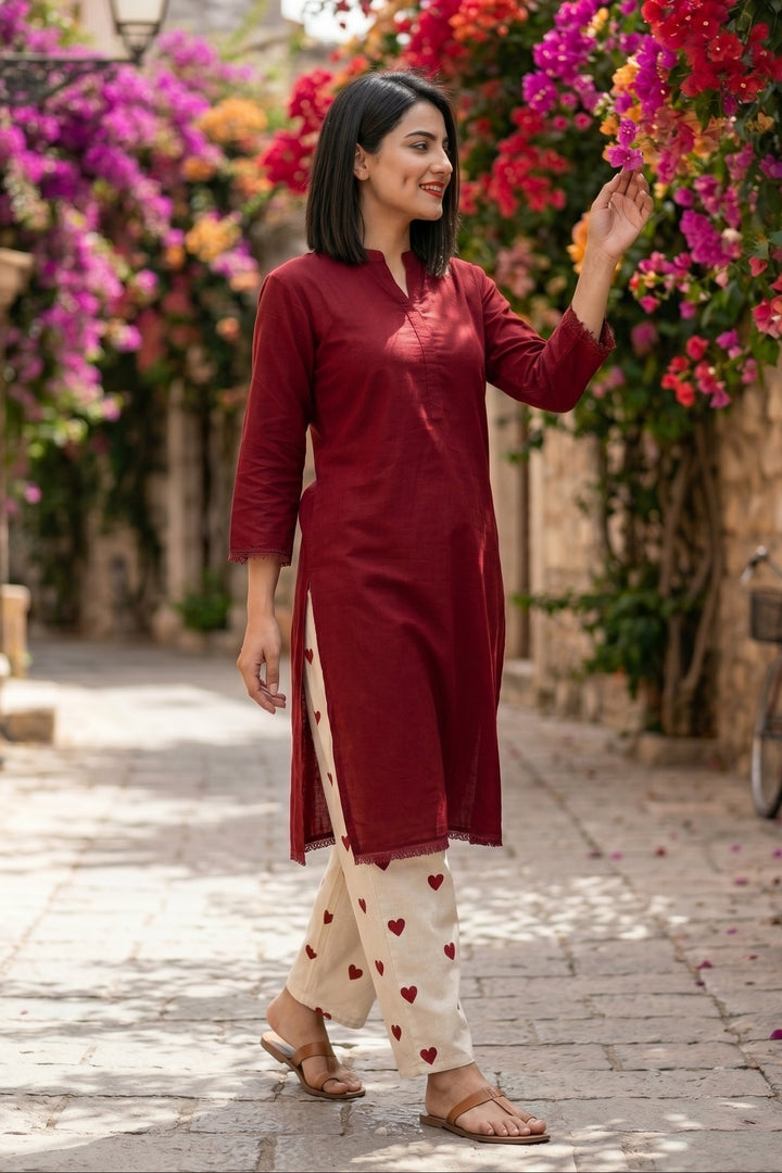 Love In The Air Rayon Co-Ord Sets