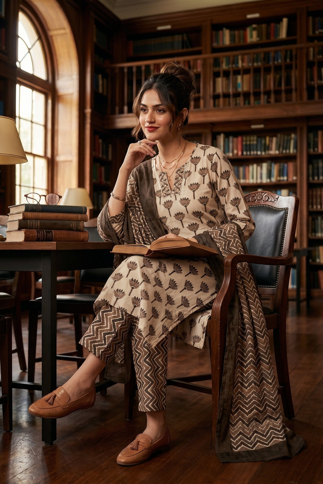 Design To Impress - Cotton Kurti Set
