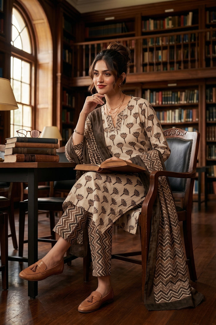 Design To Impress - Cotton Kurti Set