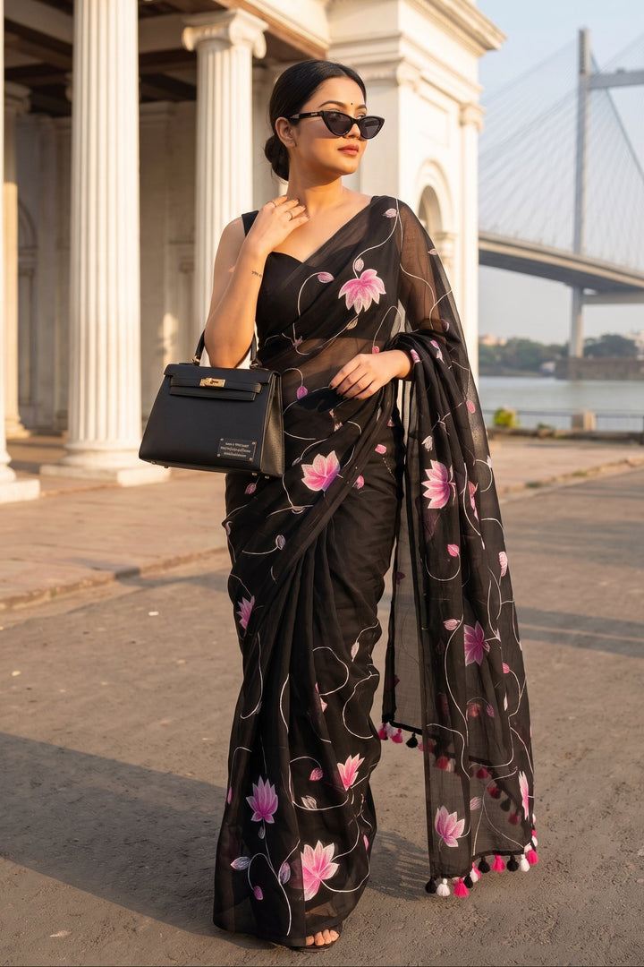 Komol Bithi Mul Cotton Saree