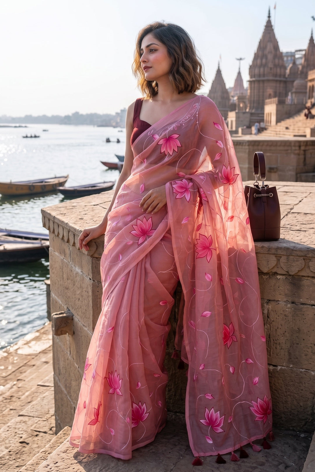 Komol Bithi Mul Cotton Saree