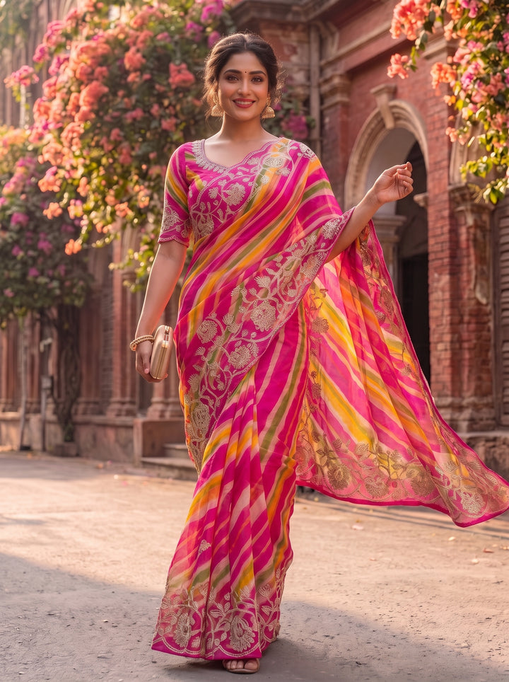 Trust in Beauty Chinnon Silk Saree
