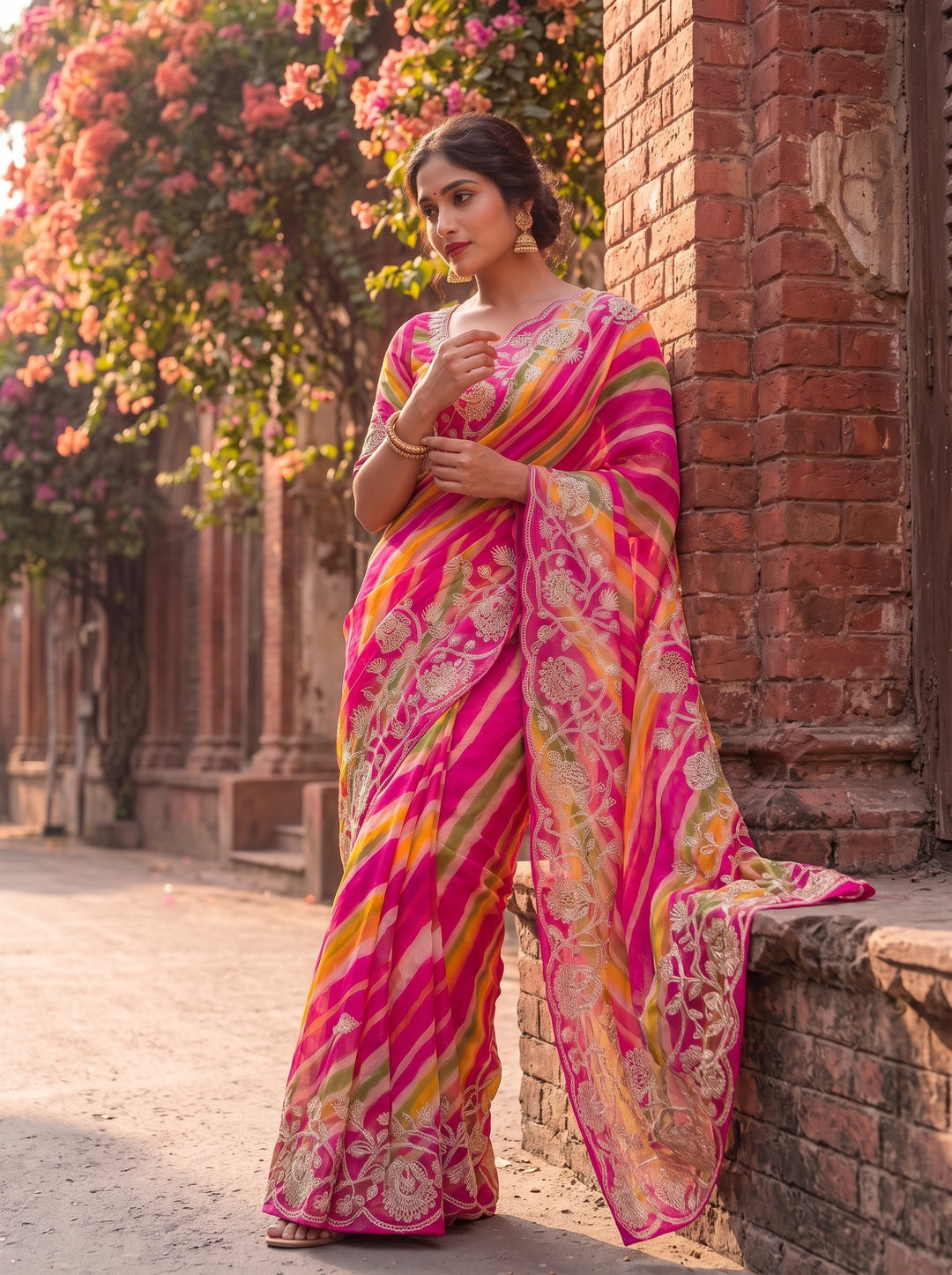 Trust in Beauty Chinnon Silk Saree