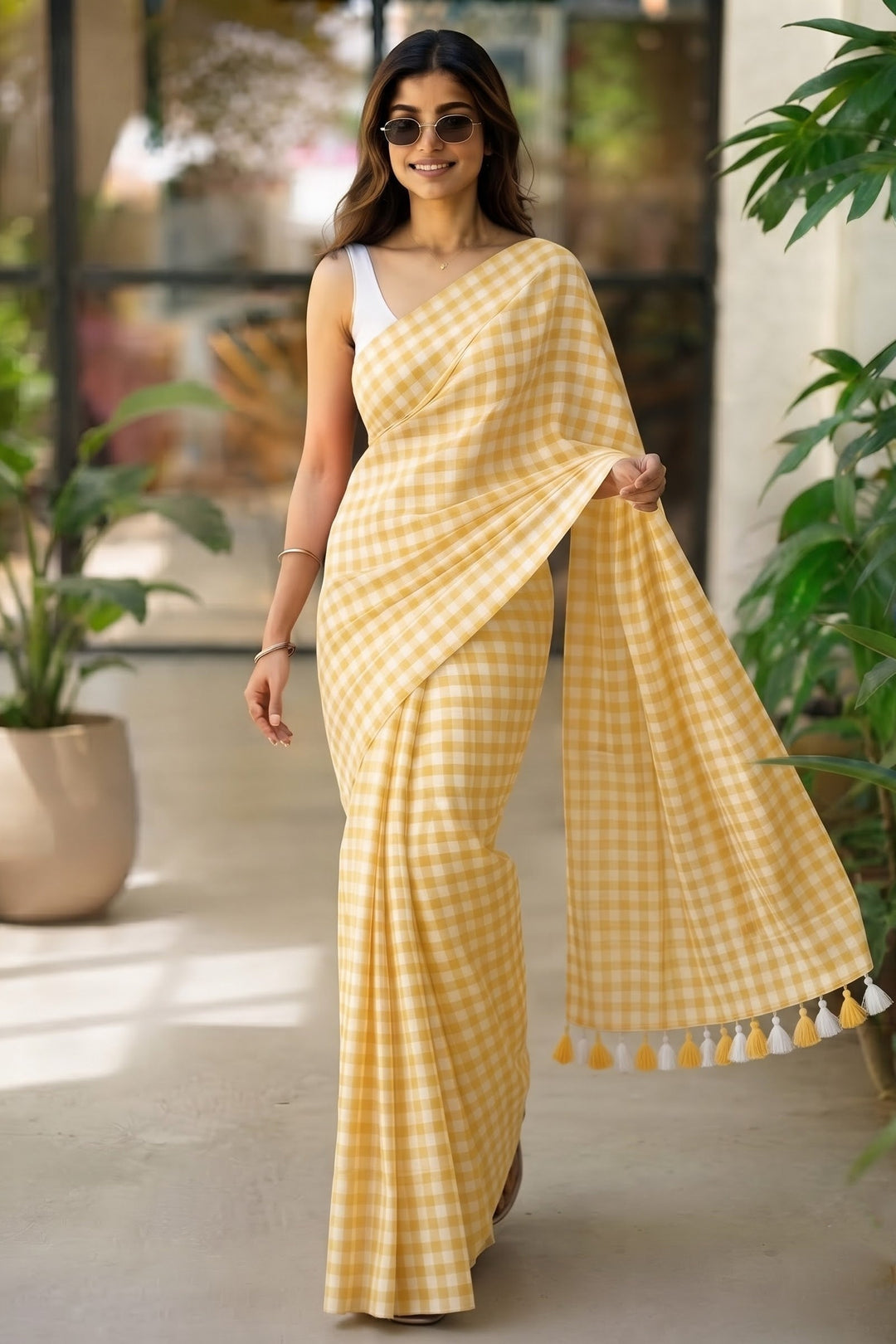 Anuradha Mul Cotton Saree