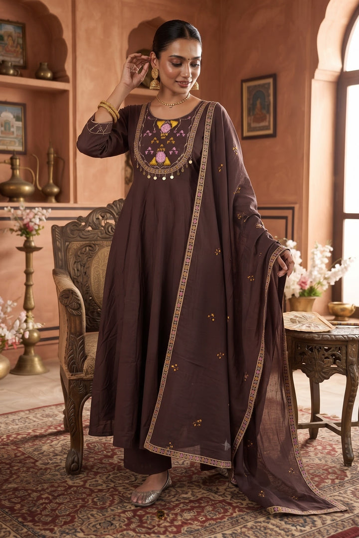 Evie Charm - 3 Piece Cotton Kurti Set