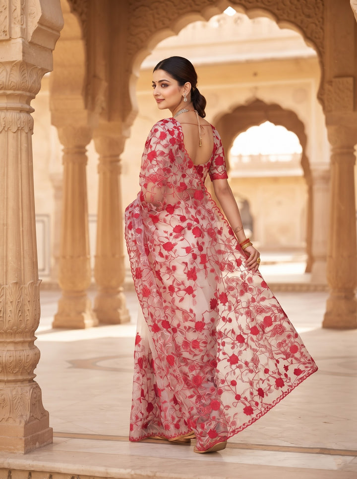 Florielle Grace - Soft Organza Saree
