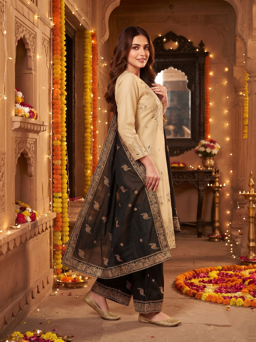 Calista Glow- Women’s Designer Party Wear set