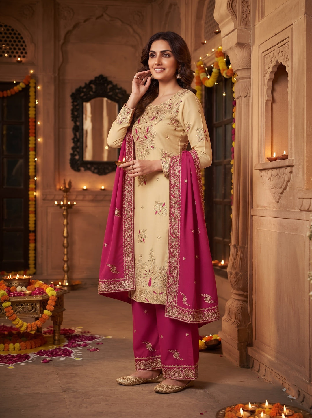 Calista Glow- Women’s Designer Party Wear set