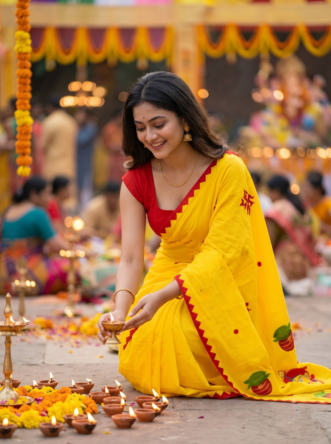 Shiuli Bela Cotton Silk Saree
