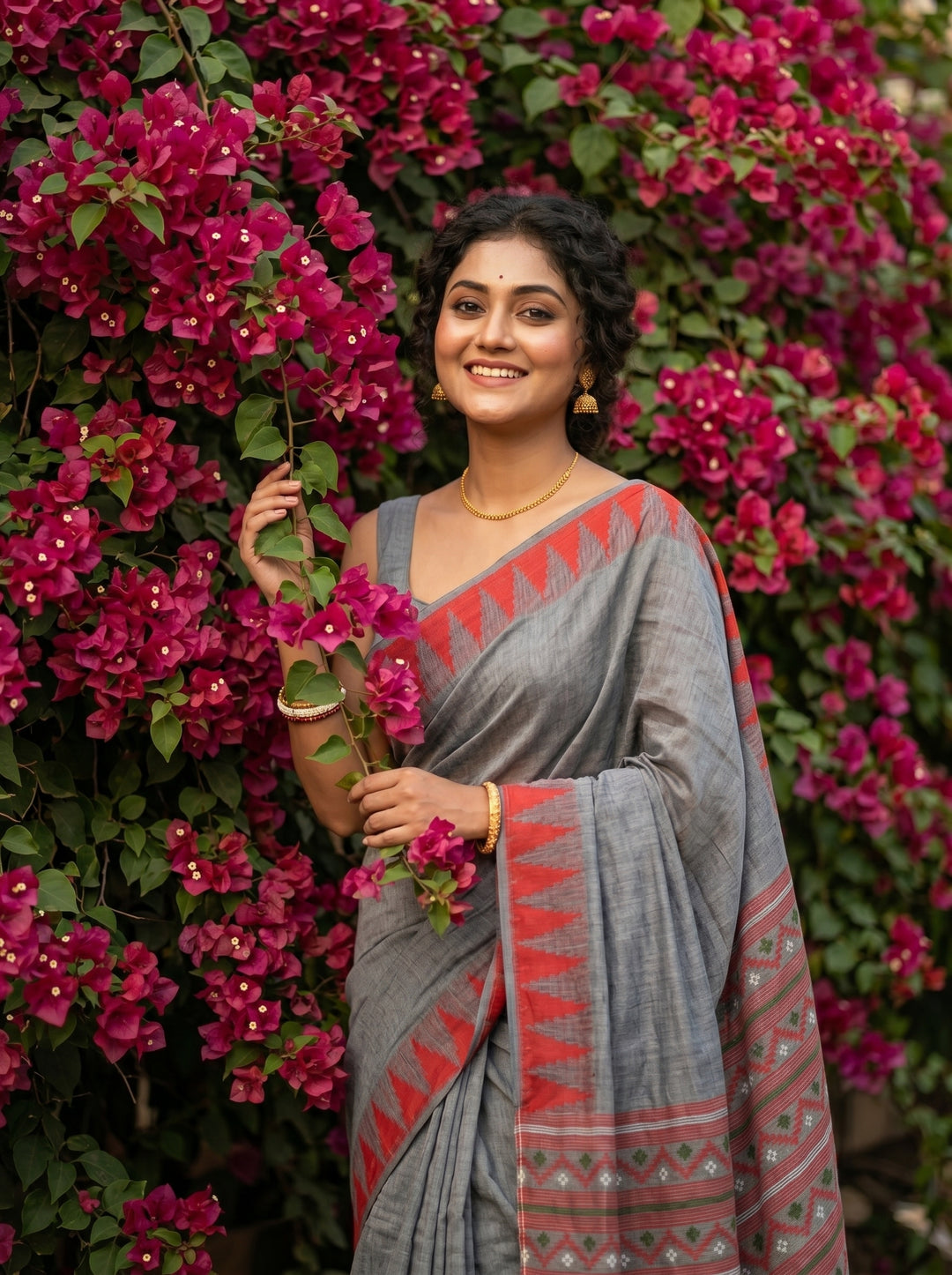 Rangamaya  Jamdani  Saree