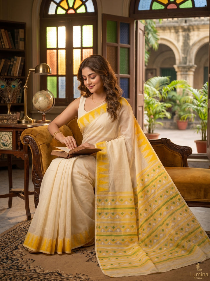 Rangamaya  Jamdani  Saree