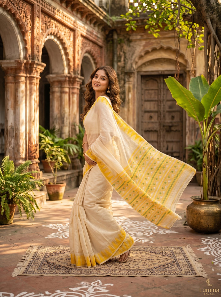 Rangamaya  Jamdani  Saree