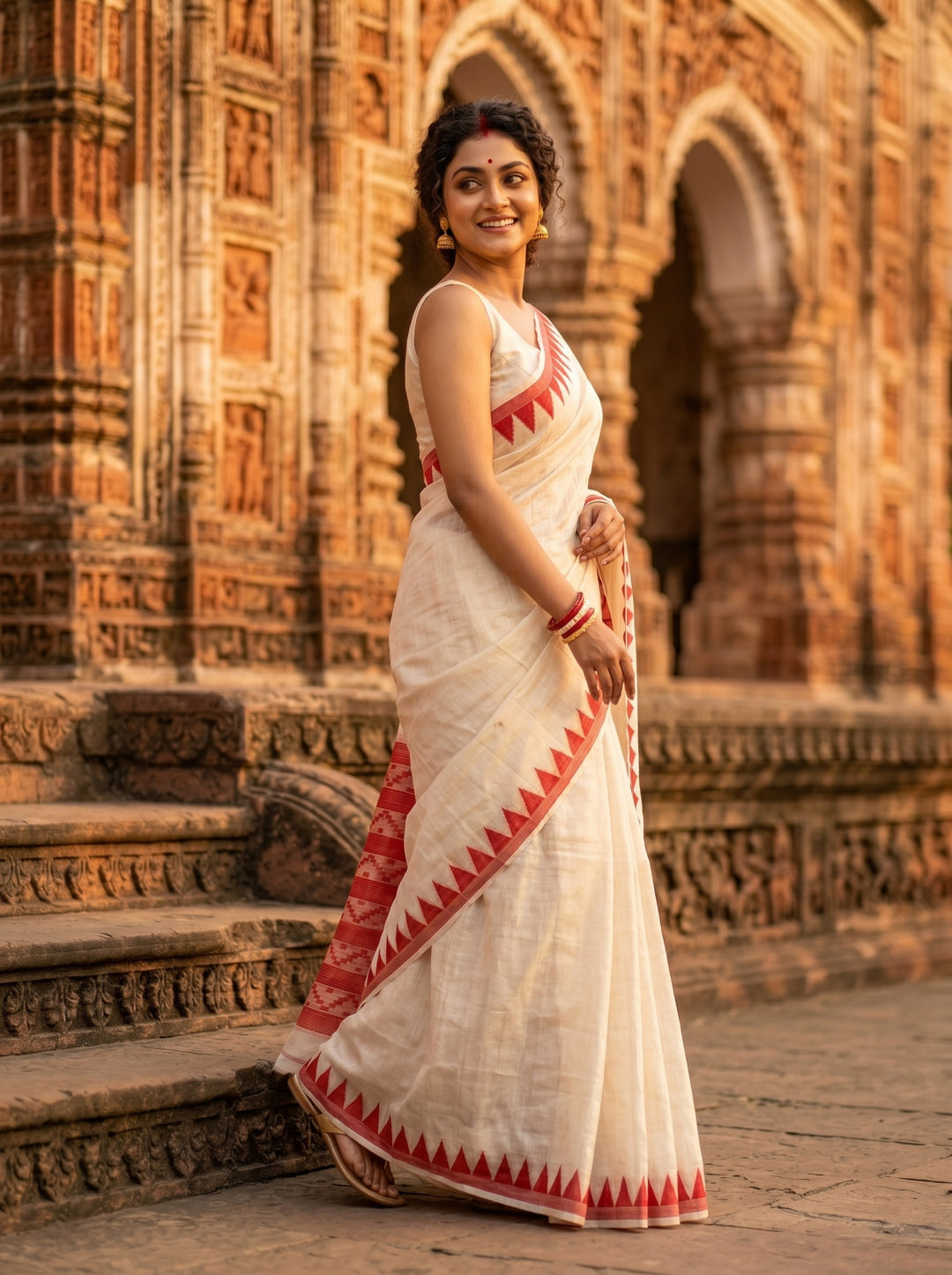 Rangamaya Dhakai Jamdani  Saree
