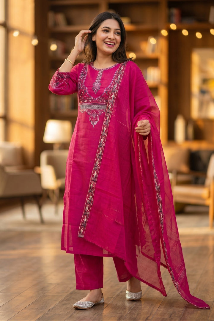 Remain Classic Cotton Kurti Set