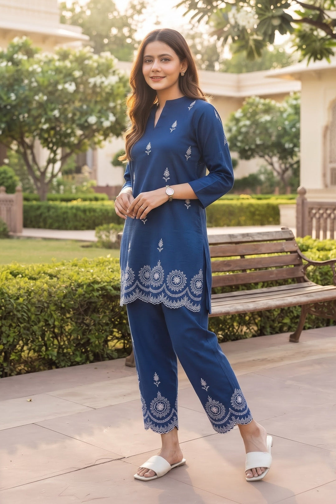 Lily Whisper Cotton Co-ords Set