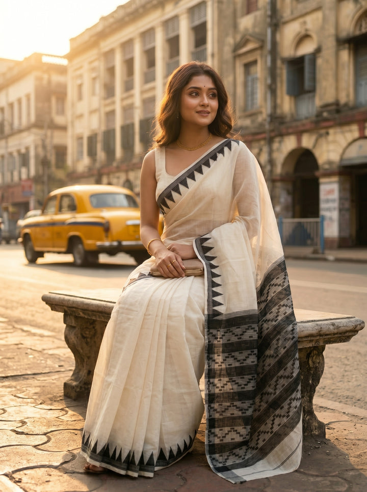 Rangamaya Dhakai Jamdani  Saree