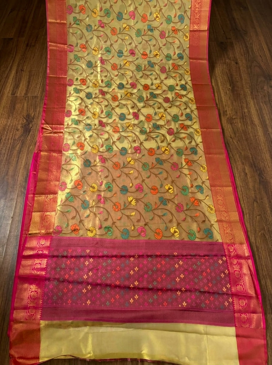 Swarn Pushpa  Banarasi  Saree
