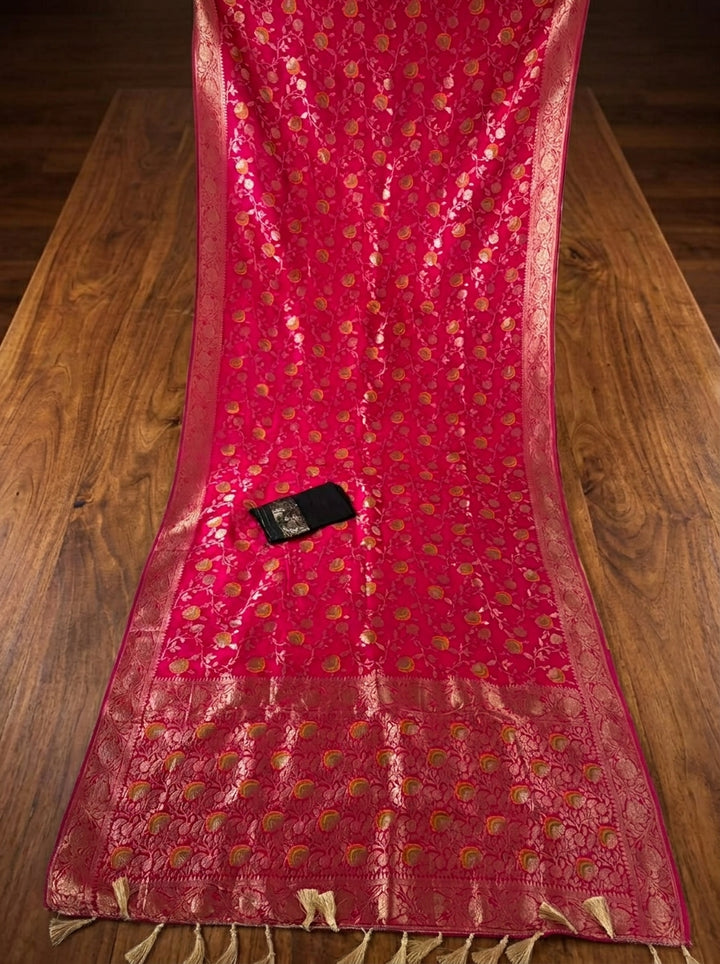 Rani Meher Banarasi Saree