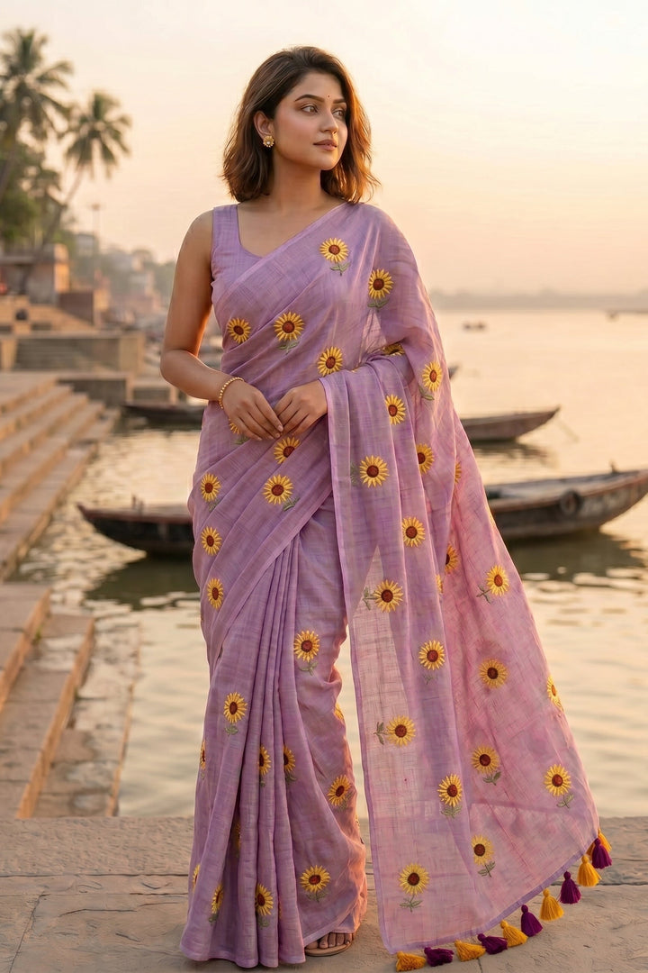 Roudrasmita Mul Cotton Saree