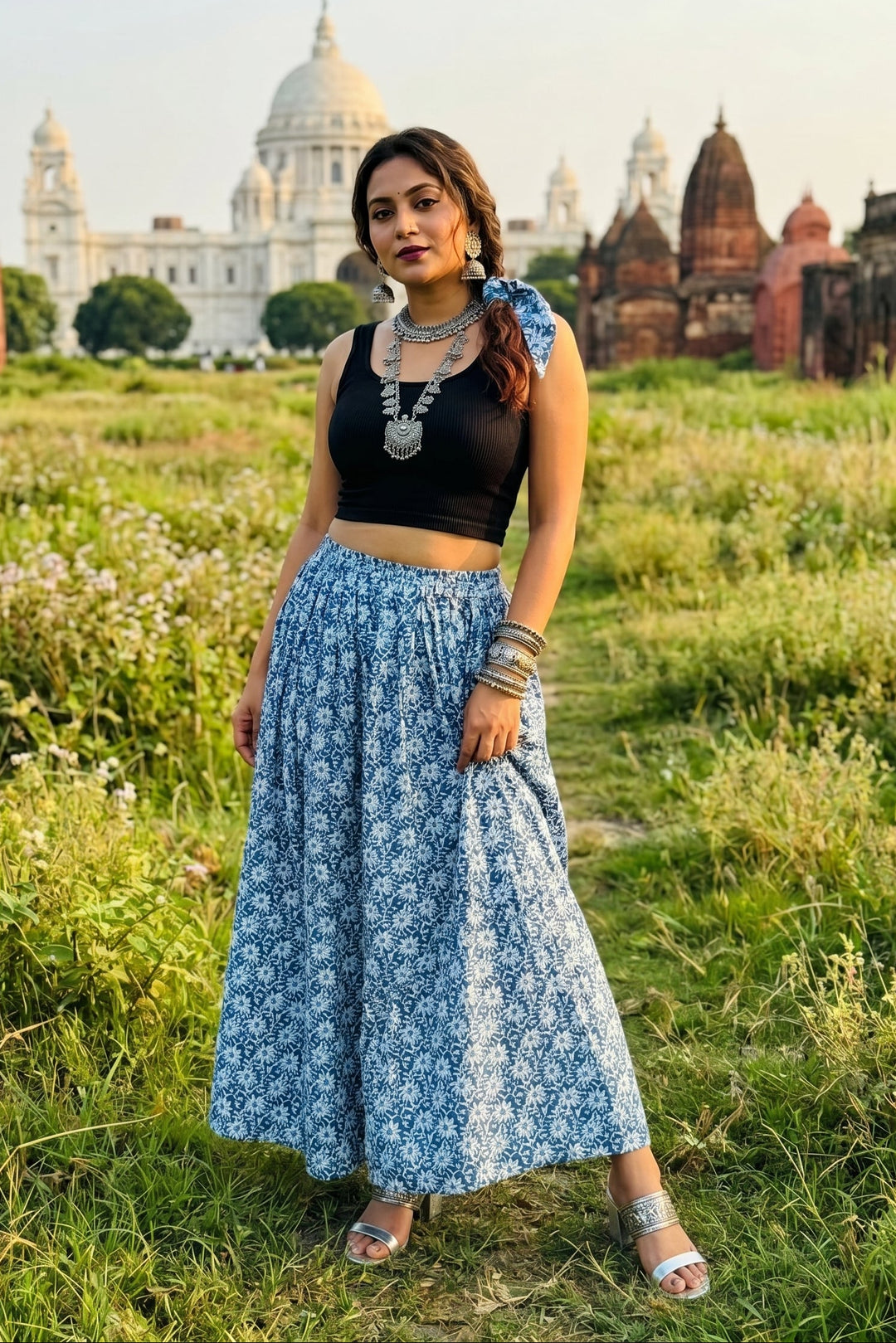 Happy Flow Maxi Skirt