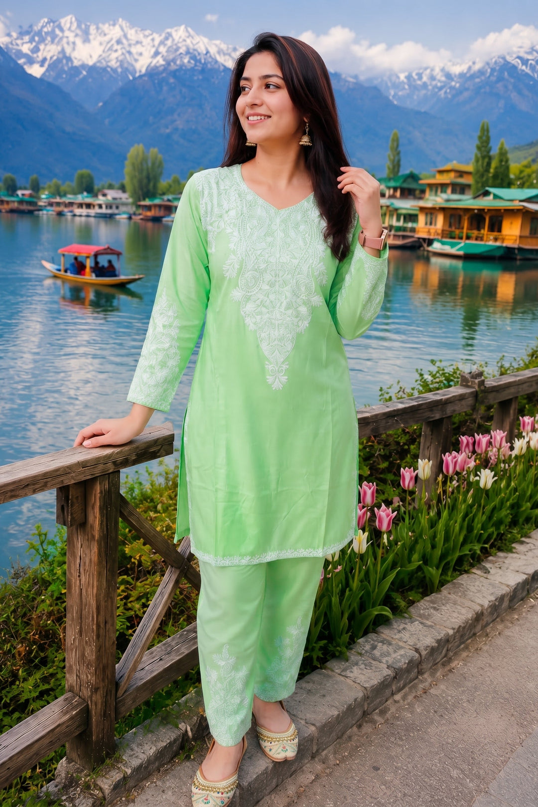 Magic of Kashmir - Special Kurti With Pant