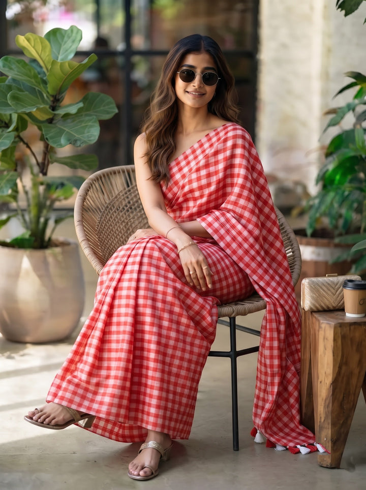 Anuradha Mul Cotton Saree