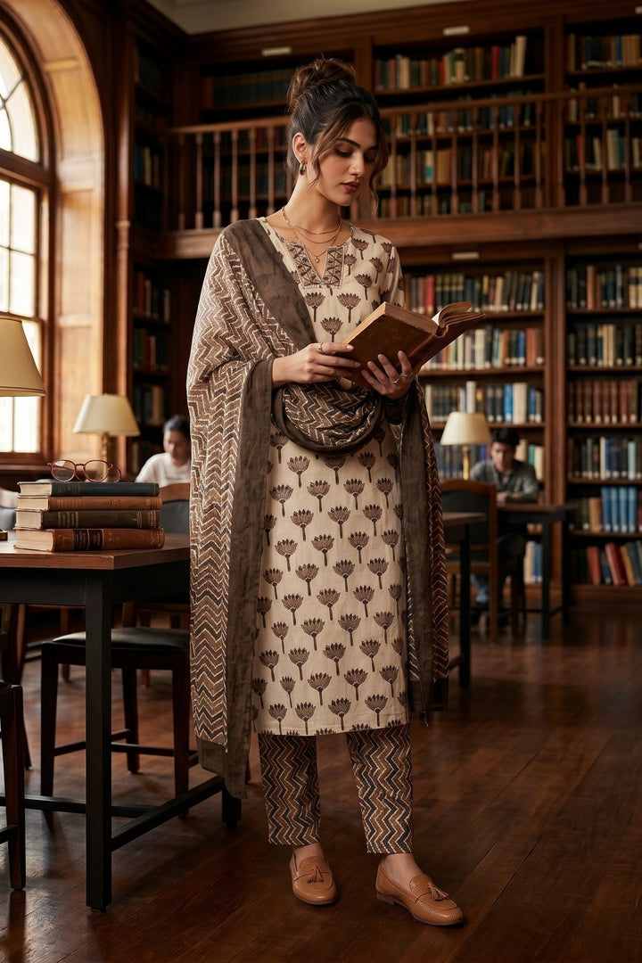 Design To Impress - Cotton Kurti Set