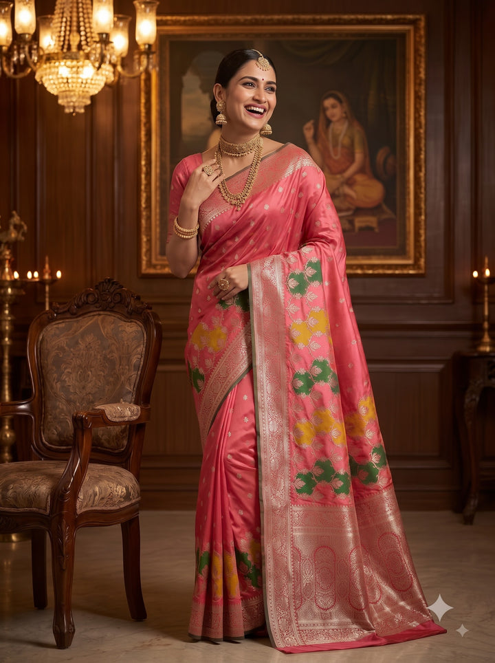 House of Grace Katan Silk Saree