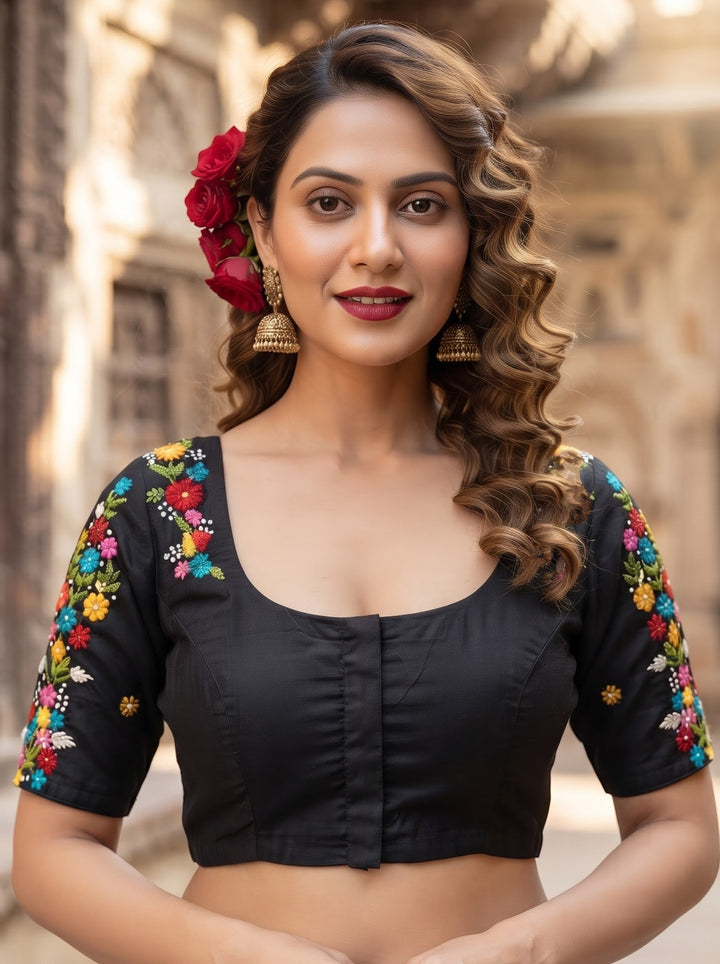 Forever Enchanted – Handstitched Designer Blouse