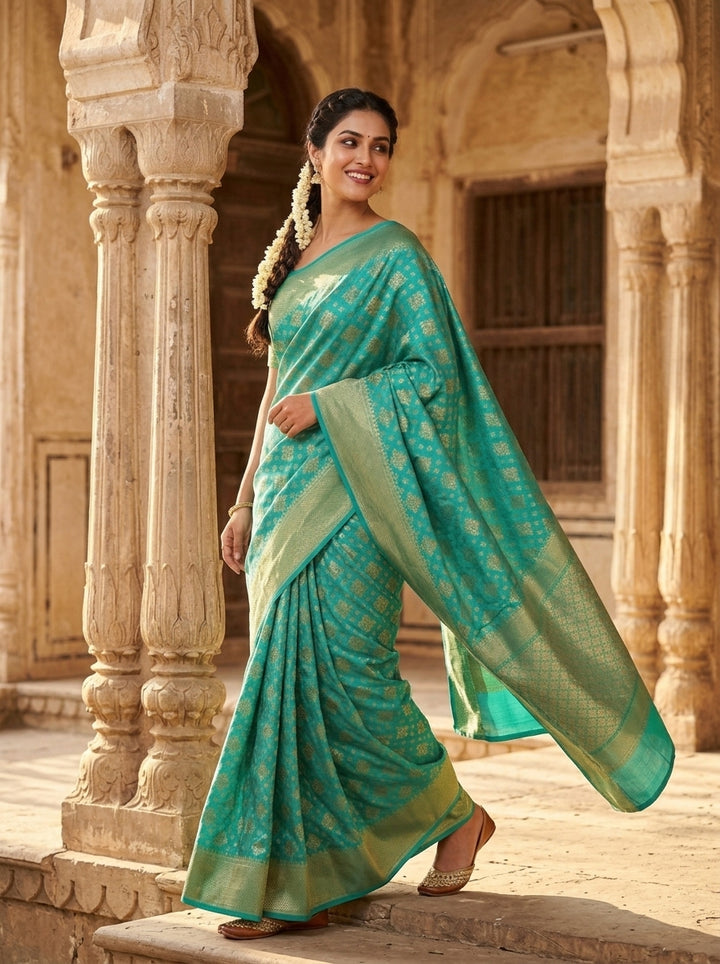 Turquoise Treasure Silk Collection