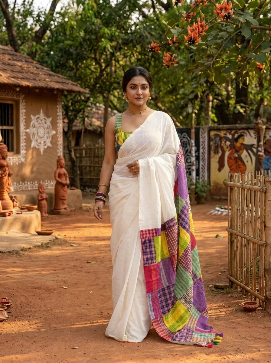 Man Marziyaan - Mul Cotton Saree