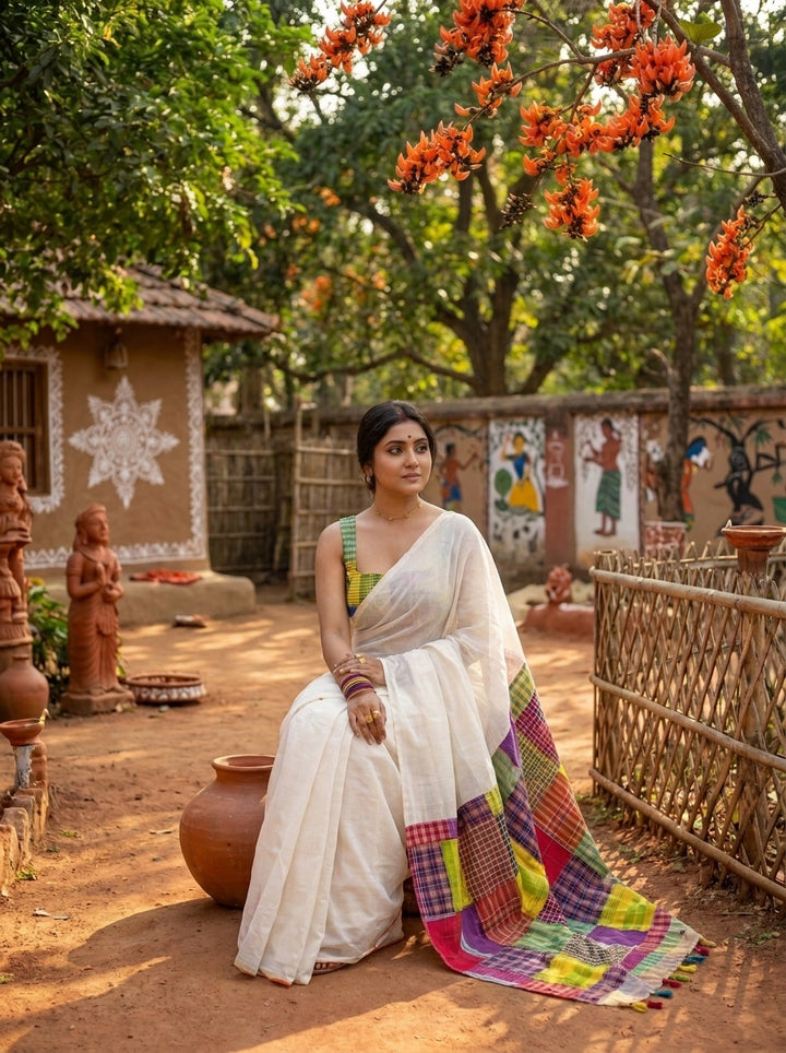 Man Marziyaan - Mul Cotton Saree