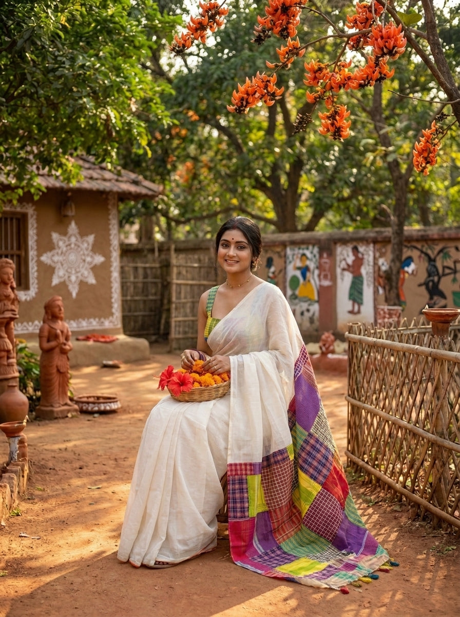 Man Marziyaan - Mul Cotton Saree