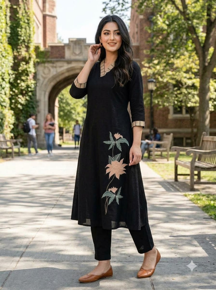 Avika Cotton Kurti Set