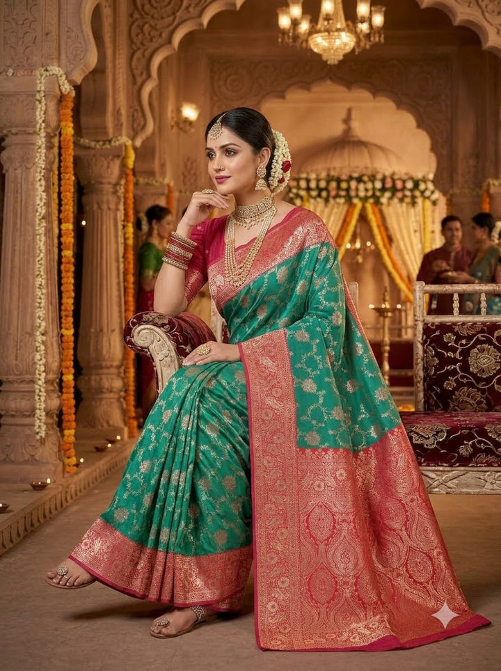 Rajvanshi Designer Banarasi Silk Saree