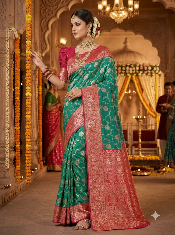 Rajvanshi Designer Banarasi Silk Saree