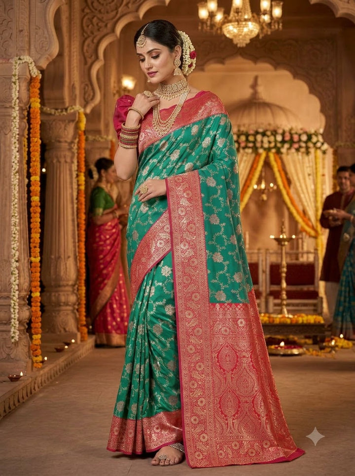 Rajvanshi Designer Banarasi Silk Saree