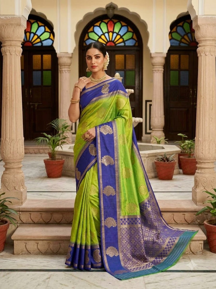 Vivienne Luxe Designer Banarasi Silk Saree