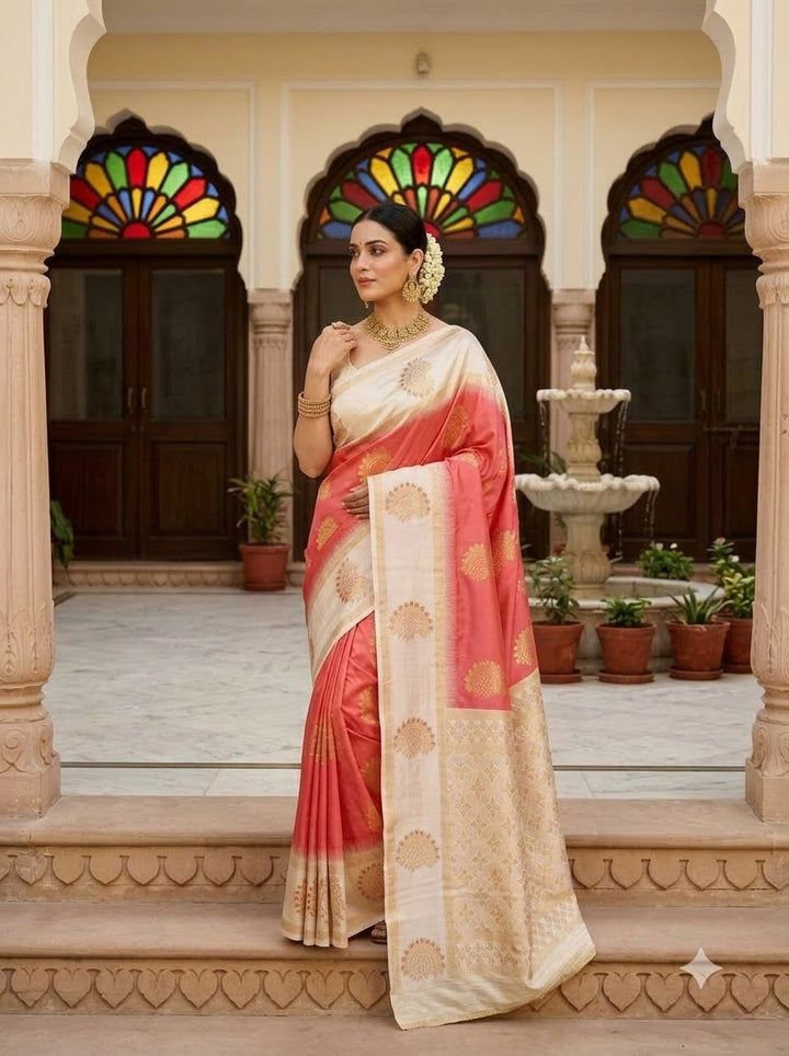 Vivienne Luxe Designer Banarasi Silk Saree