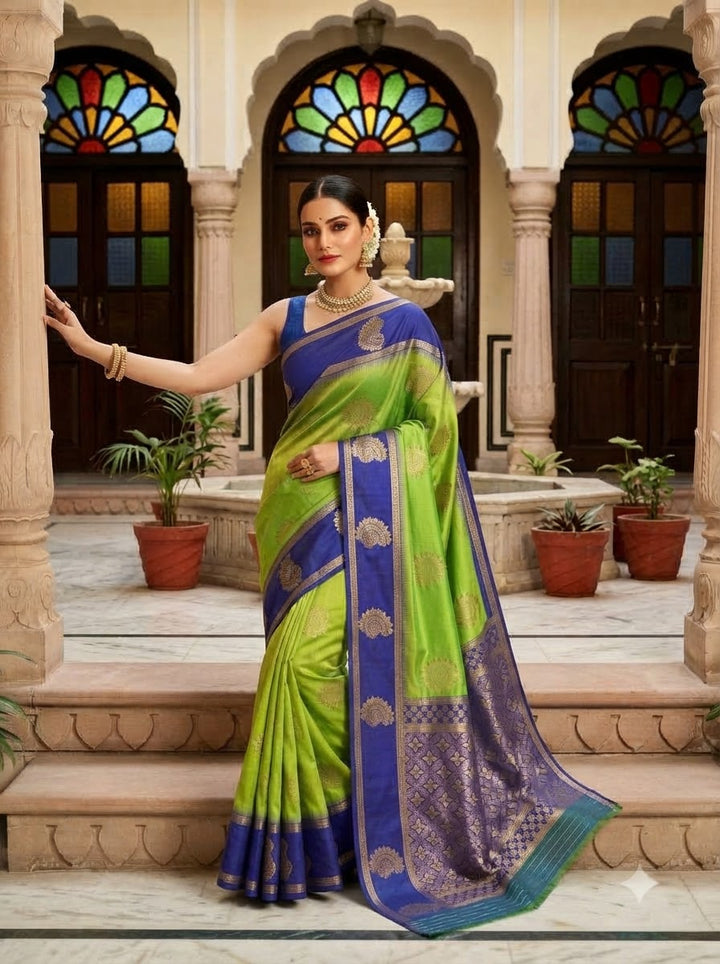 Vivienne Luxe Designer Banarasi Silk Saree