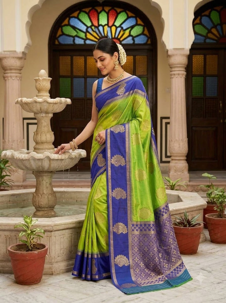 Vivienne Luxe Designer Banarasi Silk Saree