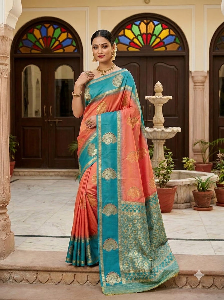 Vivienne Luxe Designer Banarasi Silk Saree