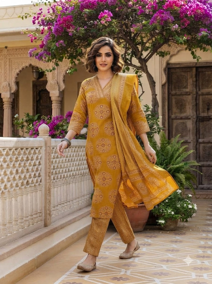 Rasika Cotton Kurti Set
