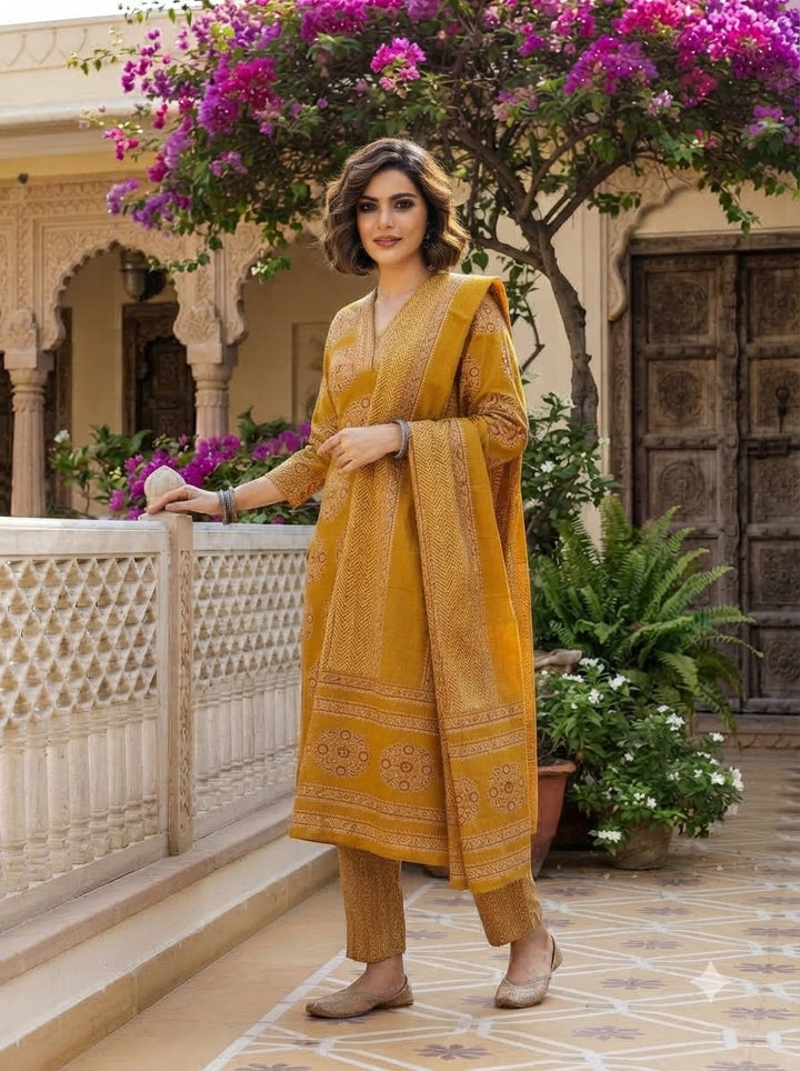 Rasika Cotton Kurti Set