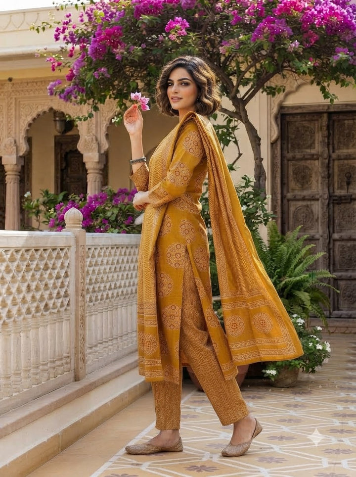 Rasika Cotton Kurti Set