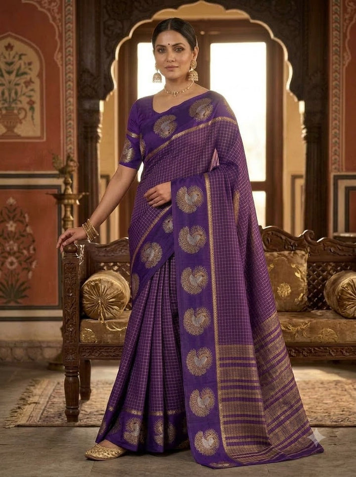 Legacy of Elegance Viscose Crepe Silk Saree